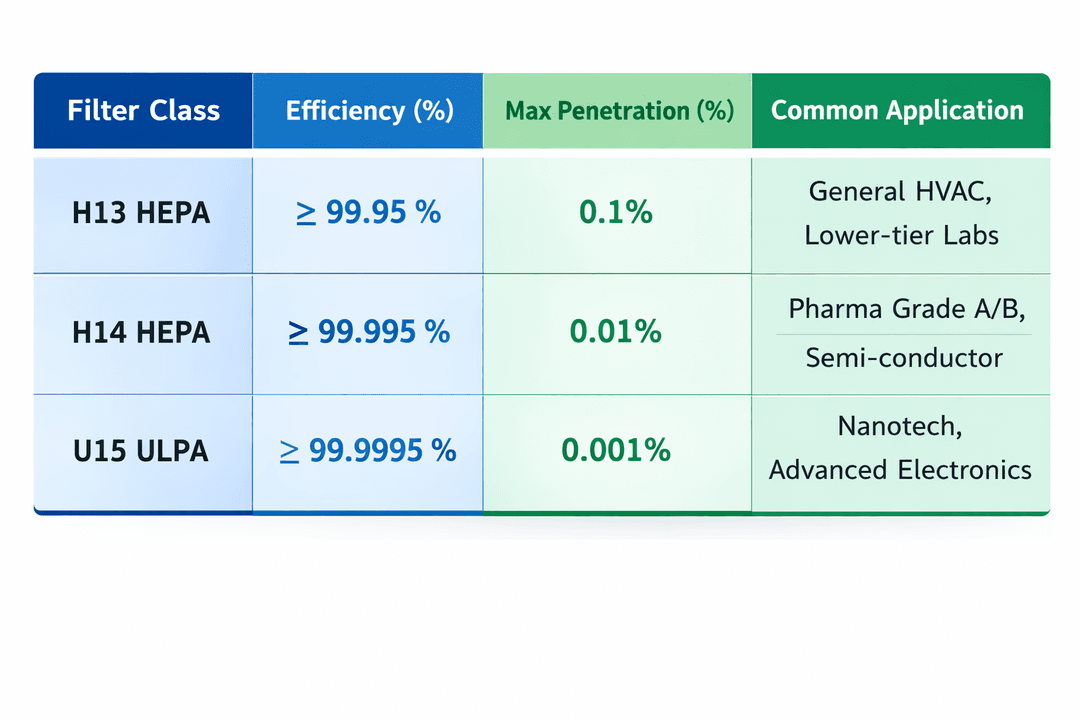 HEPA Filter Testing: The Difference Between AHU-Mounted and Terminal HEPA Filters