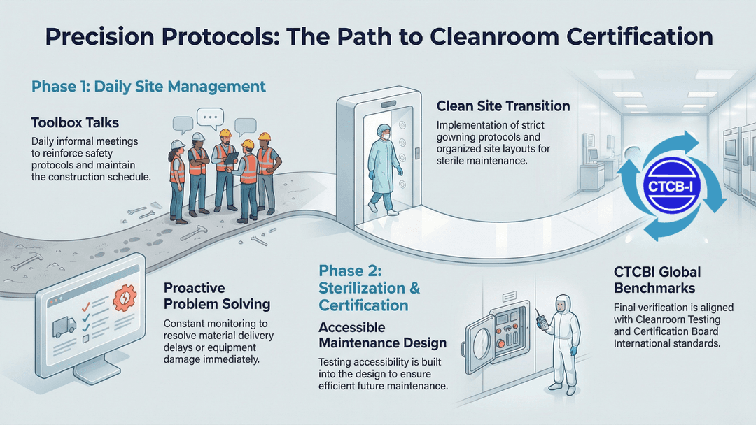 The Architect of Compliance: Navigating Complex Cleanroom Construction