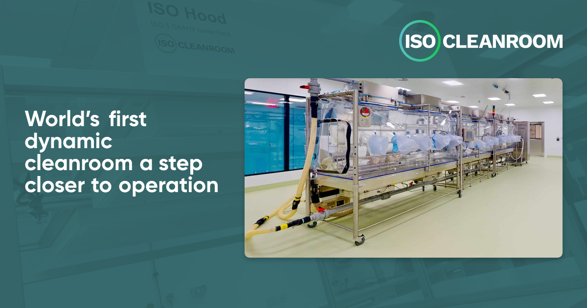 World’s first dynamic cleanroom a step closer to operation - ISO Cleanroom